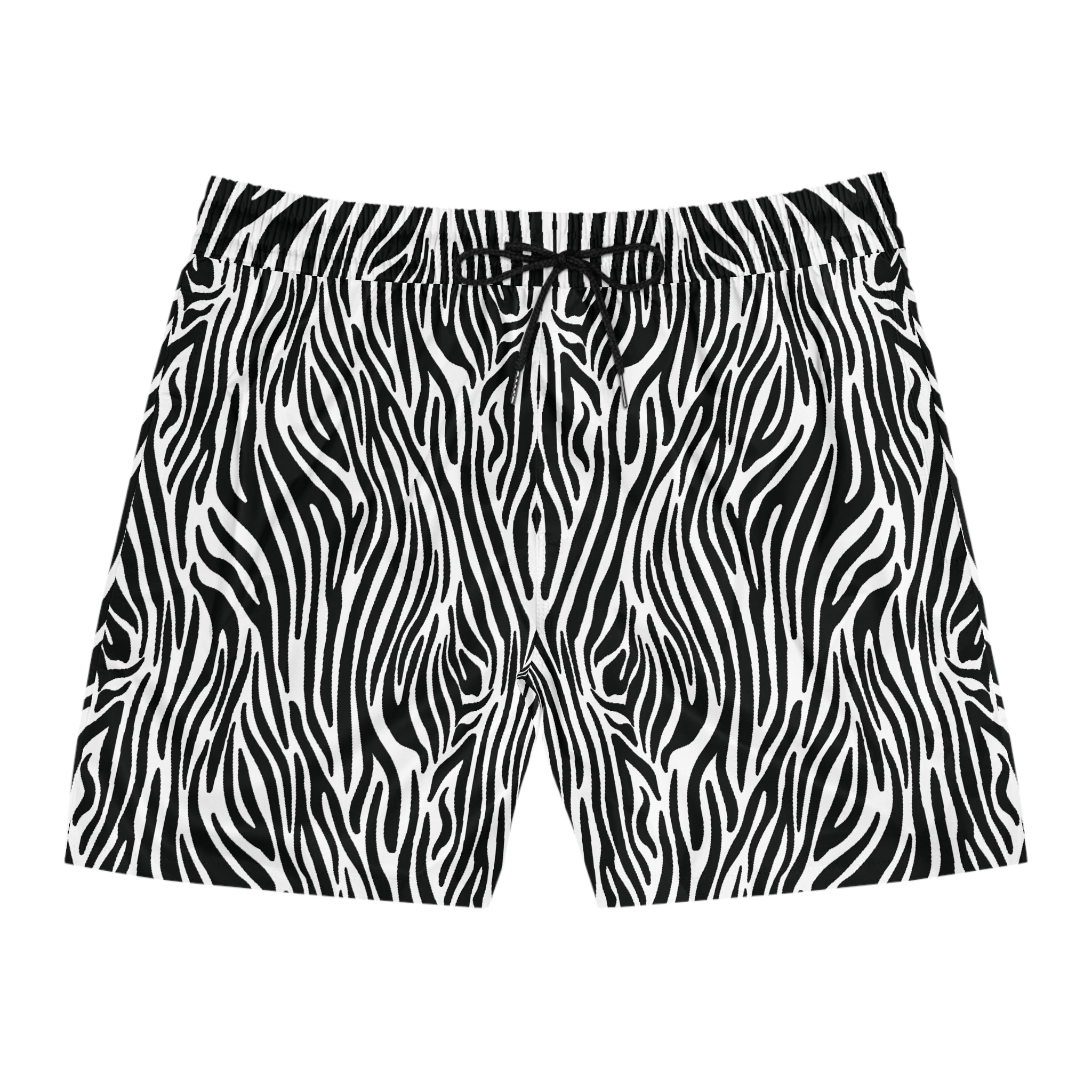 Zebra Men's Mid-Length Swim Shorts