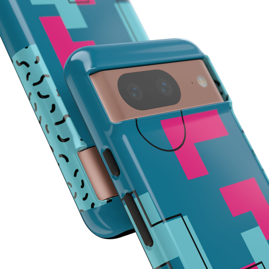 LOVE Teal Green Tough Phone Case for iPhone, Galaxy, or Google Pixel