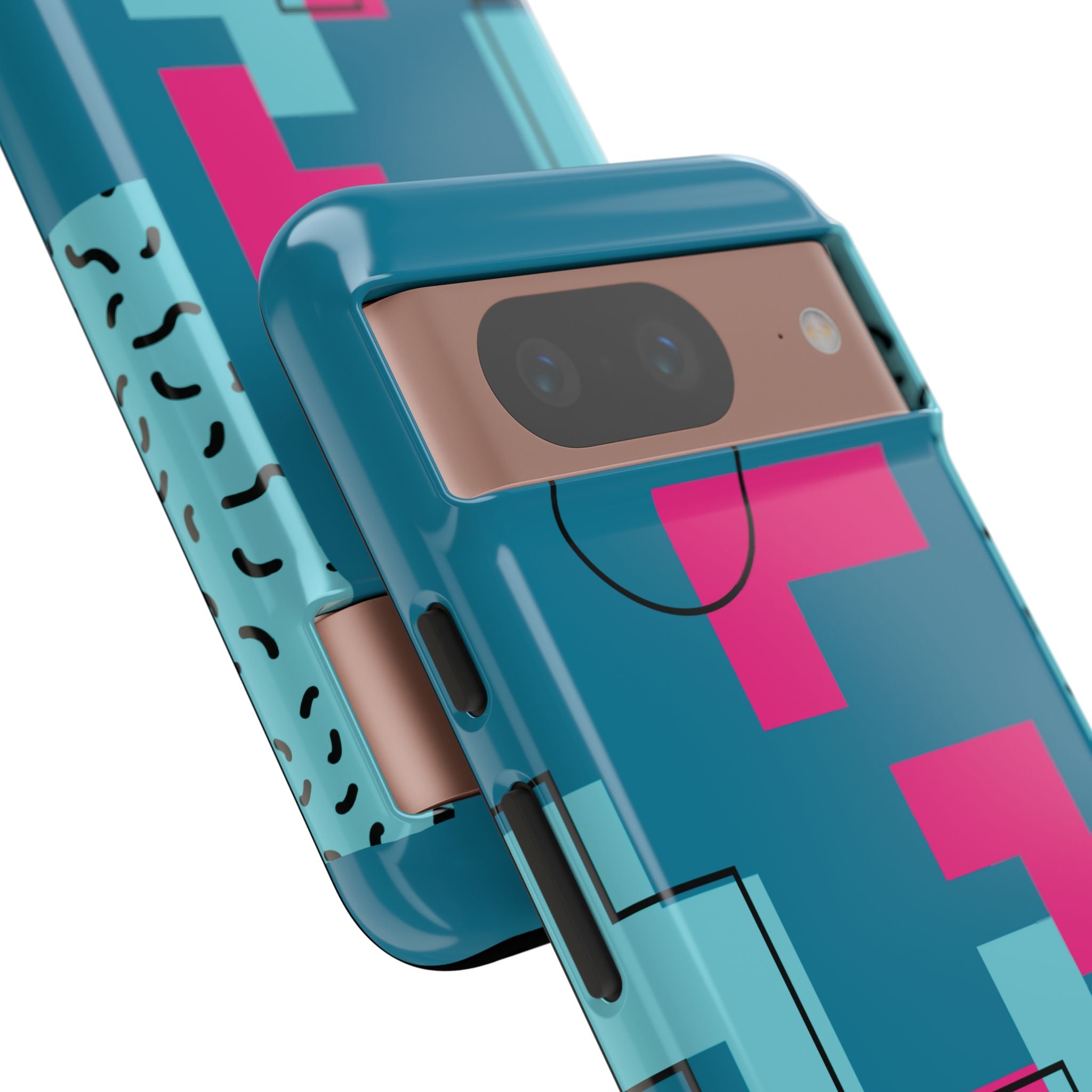 LOVE Teal Green Tough Phone Case for iPhone, Galaxy, or Google Pixel