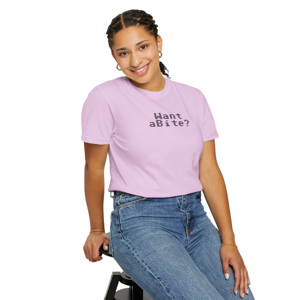 Want a Bite Unisex Garment-Dyed T-shirt