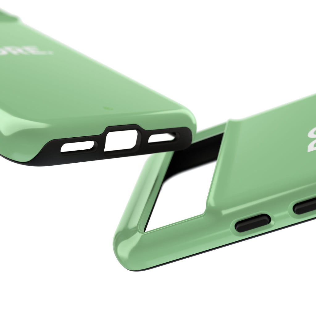 Do More Mint Green Tough Phone Case for iPhone, Galaxy,or Google Pixel