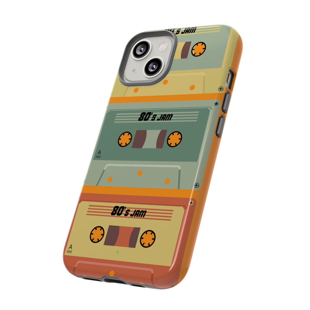 Retro 80's Jam RG Tough Phone Case for iPhone, Galaxy, or Google PIXEL