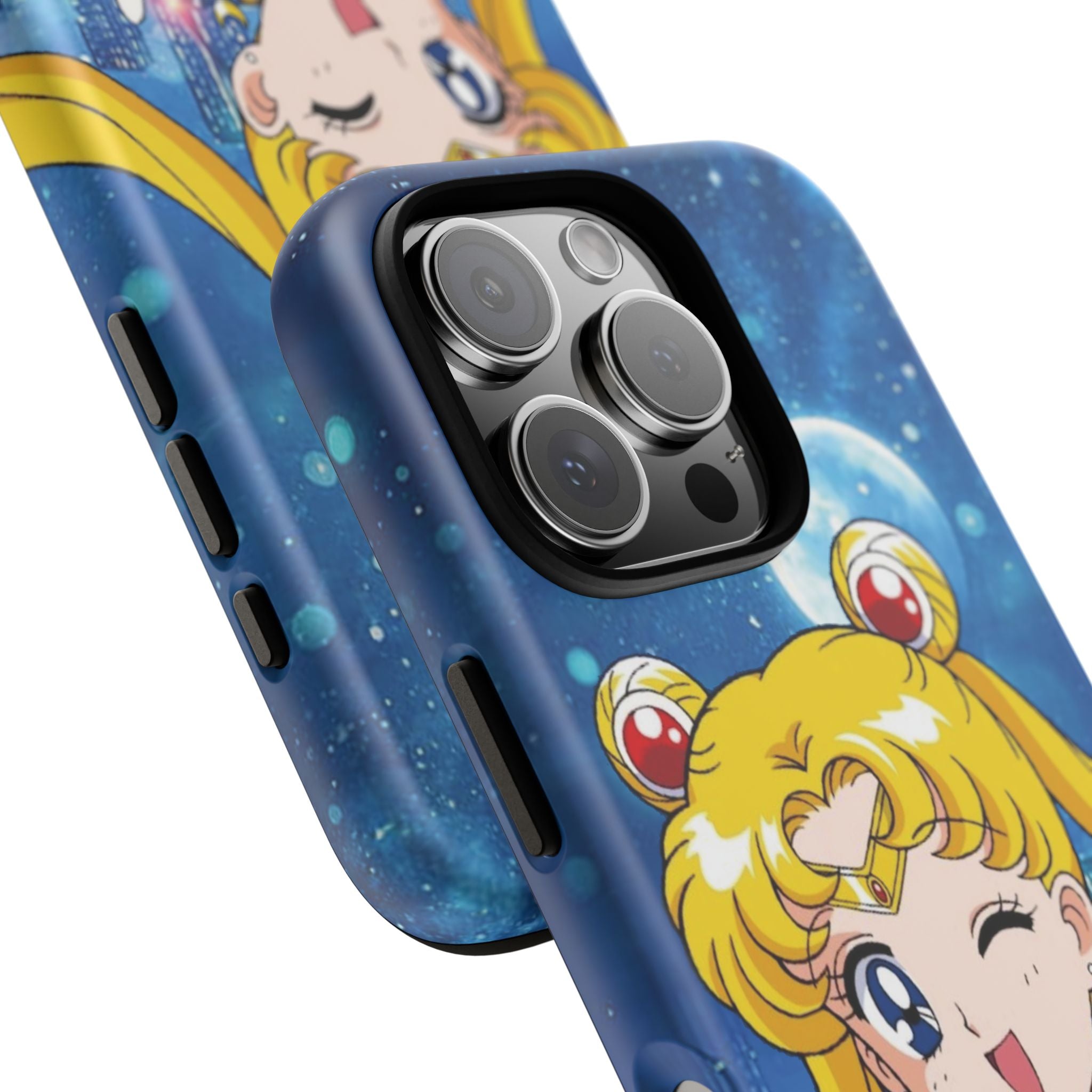Blue S Moon Tough Case for iPhone, Galaxy, or Google Pixel