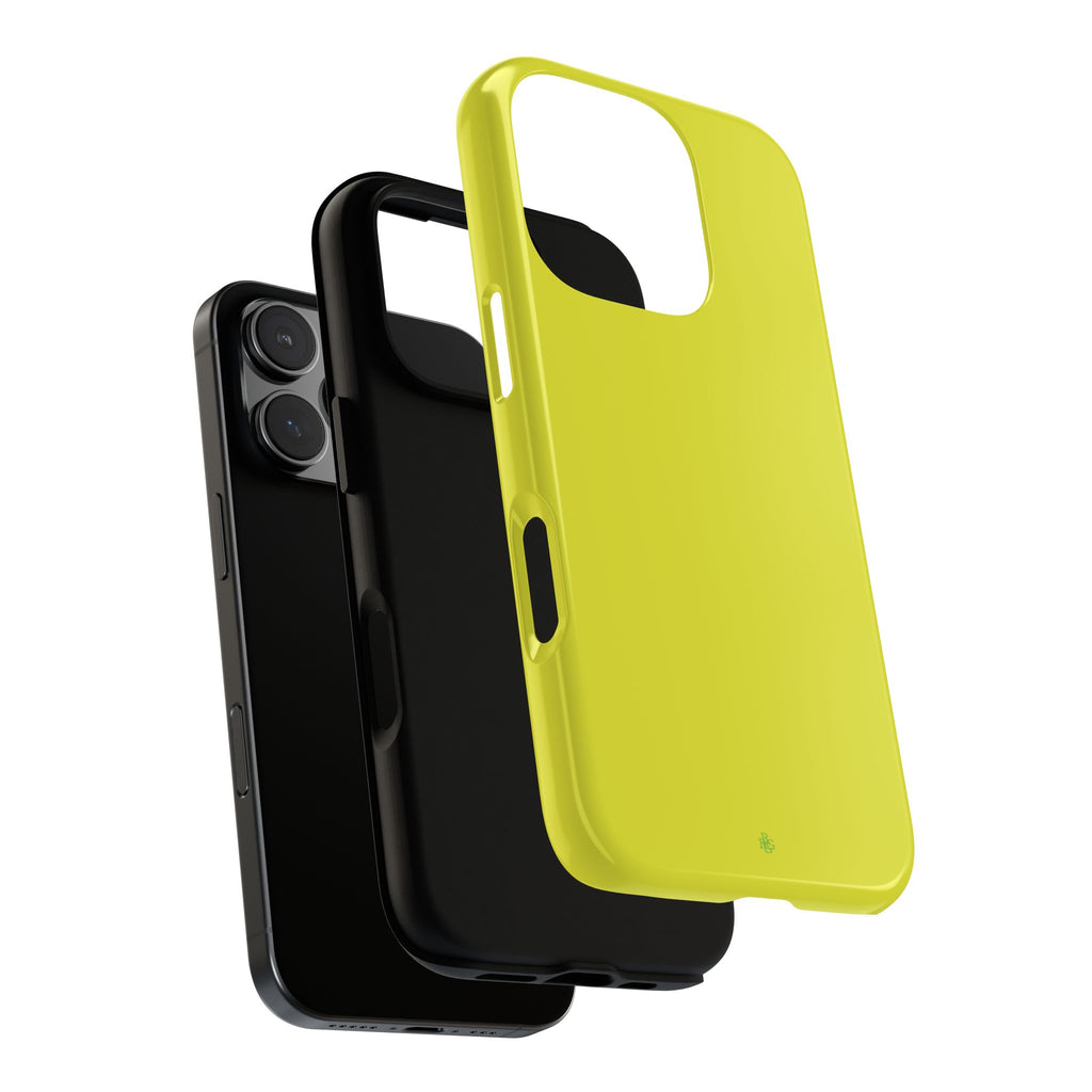 Yellow RG Tough Phone Case for iPhone, Galaxy, or Google Pixel