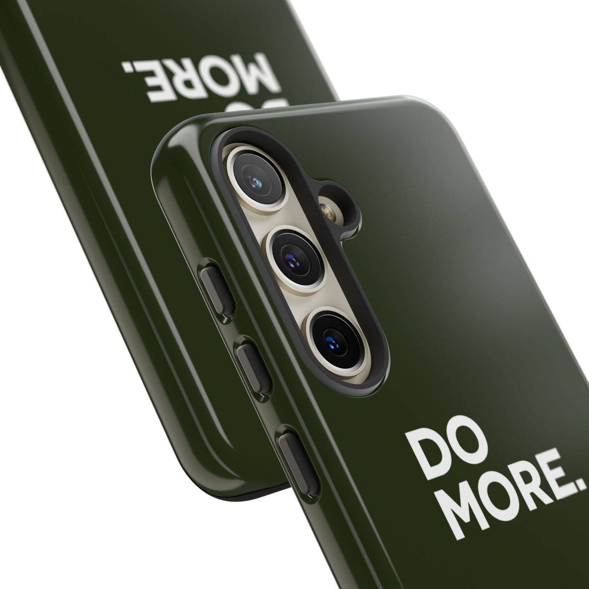 Olive Green Do More Tough Phone Case for iPhone, Galaxy, or Google Pixel