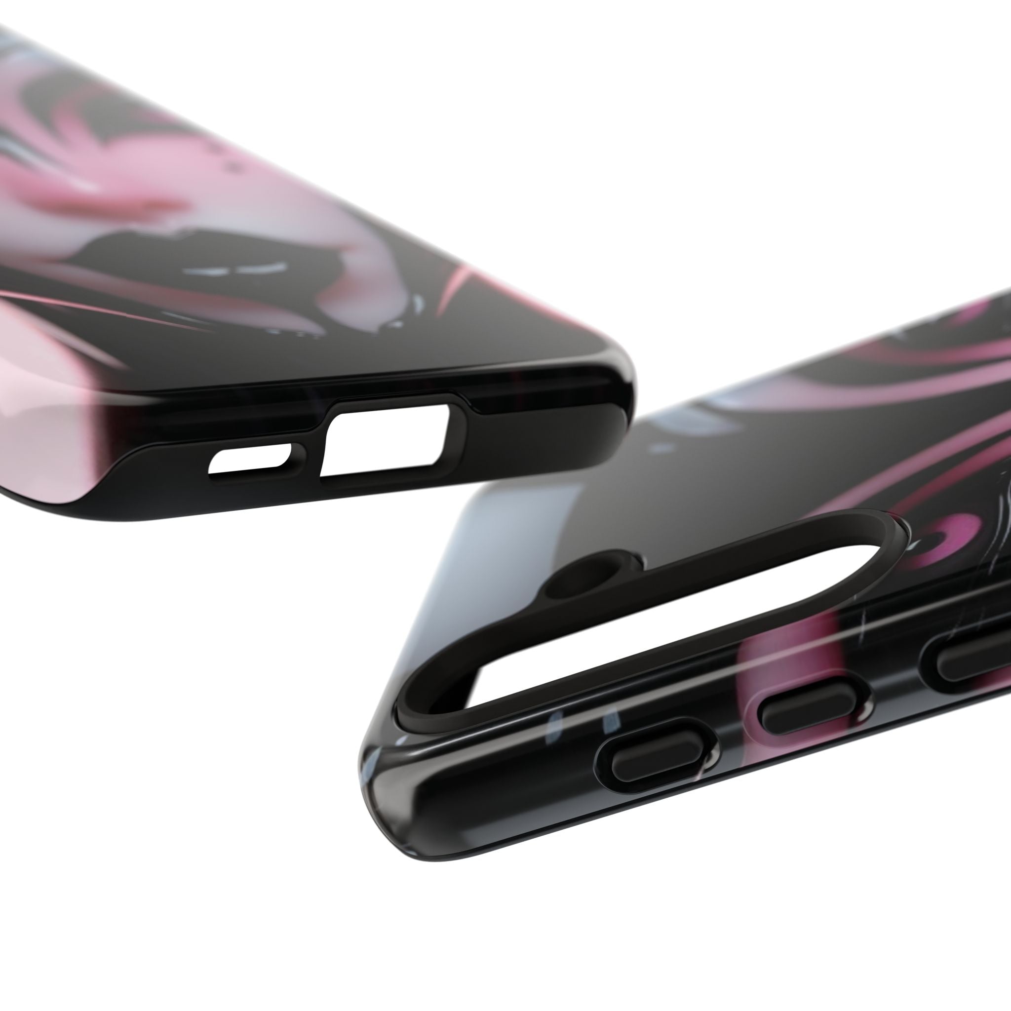 Pink Alien Tough Phone Case for iPhone, Galaxy, or Google Pixel
