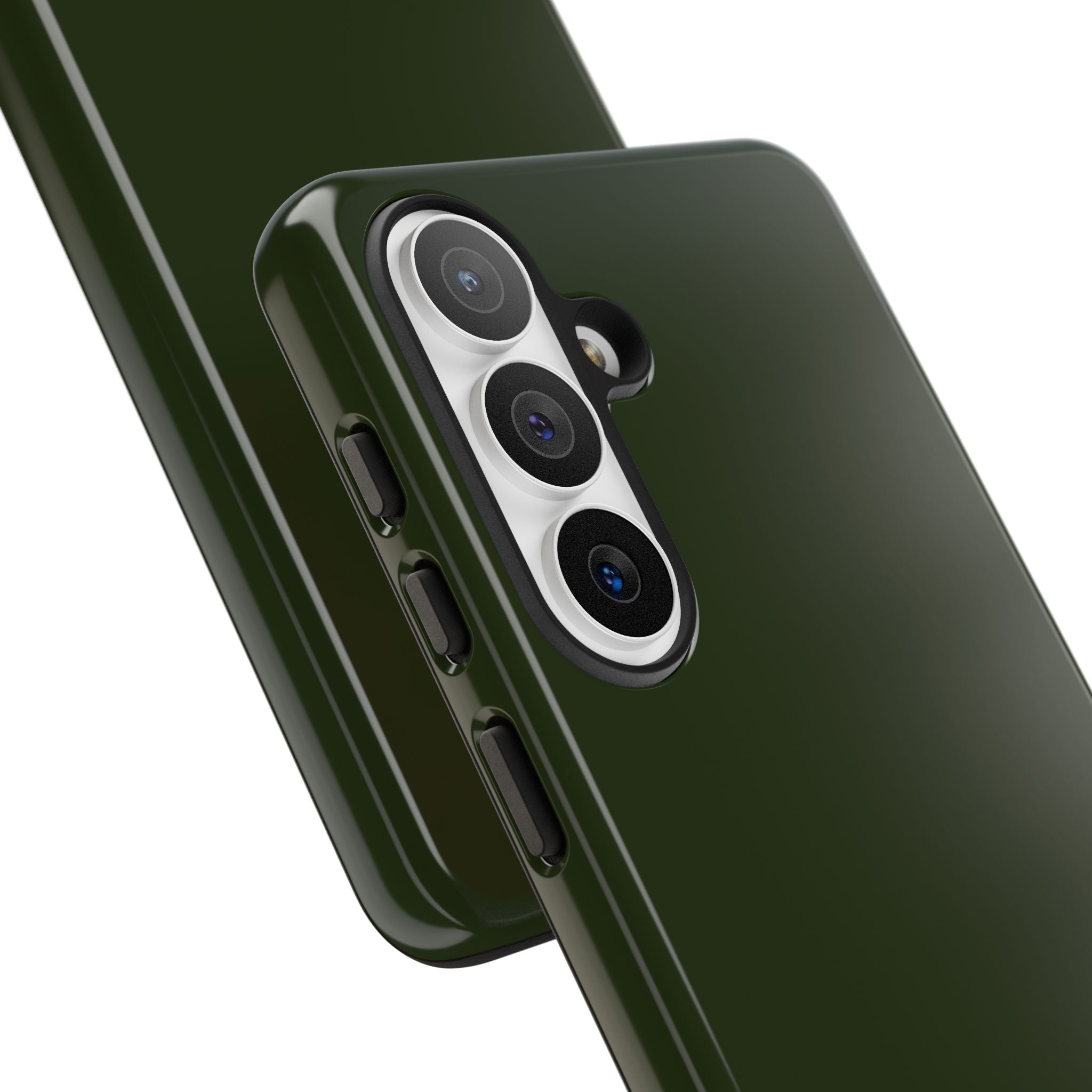 Olive Green Tough Phone Case for iPhone, Galaxy and Google Pixel