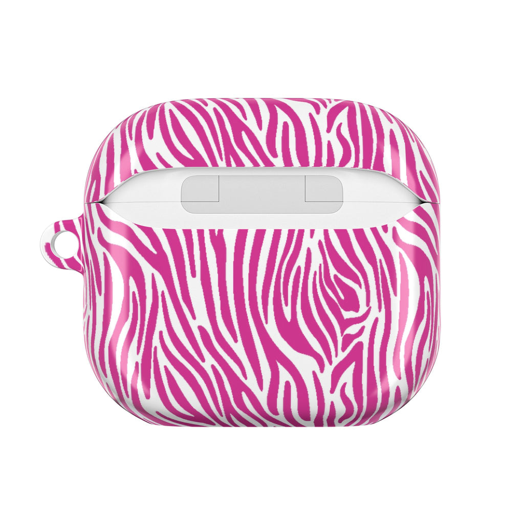 Pink Zebra AirPod Cases
