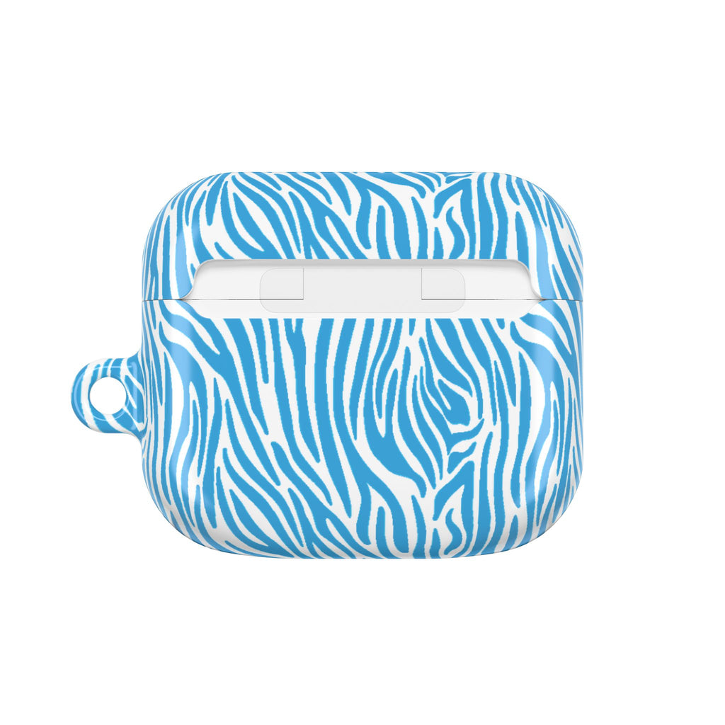 Blue Zebra AirPod Cases