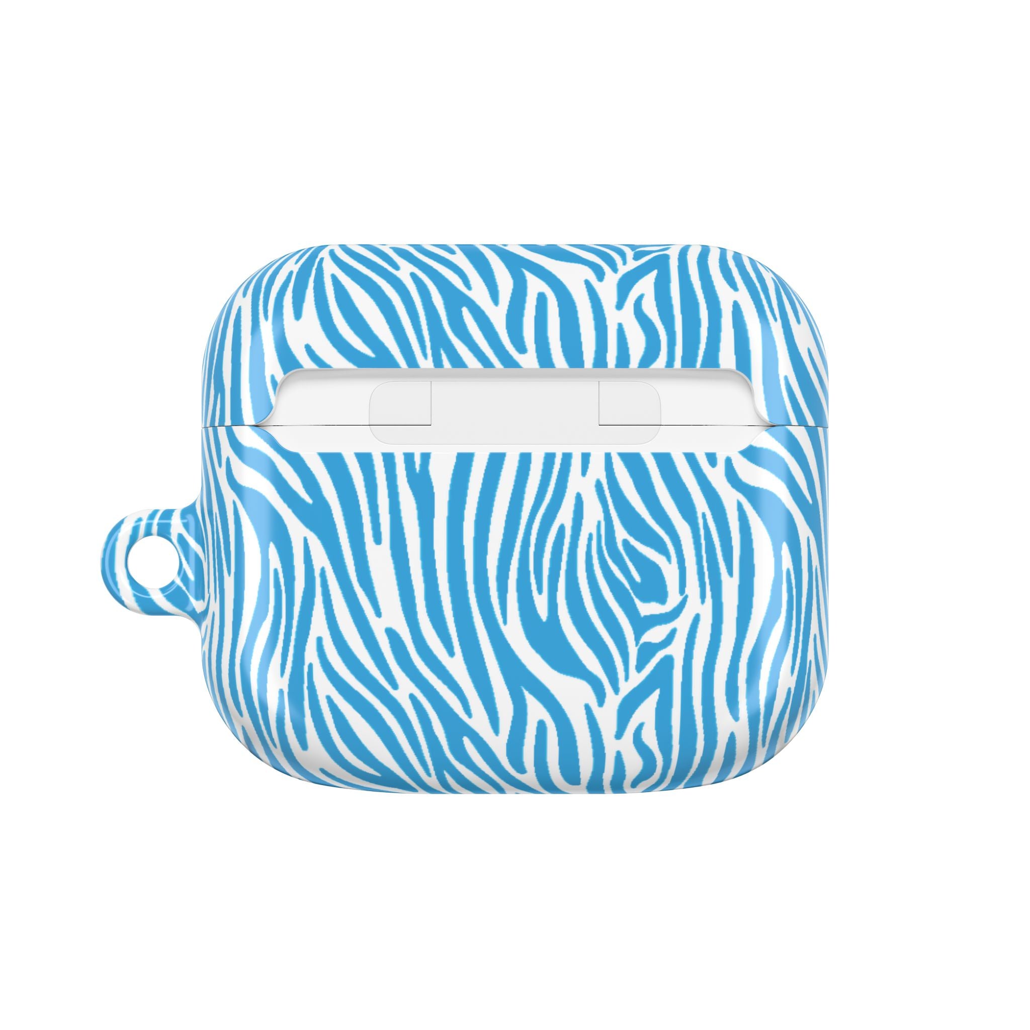 Blue Zebra AirPod Cases