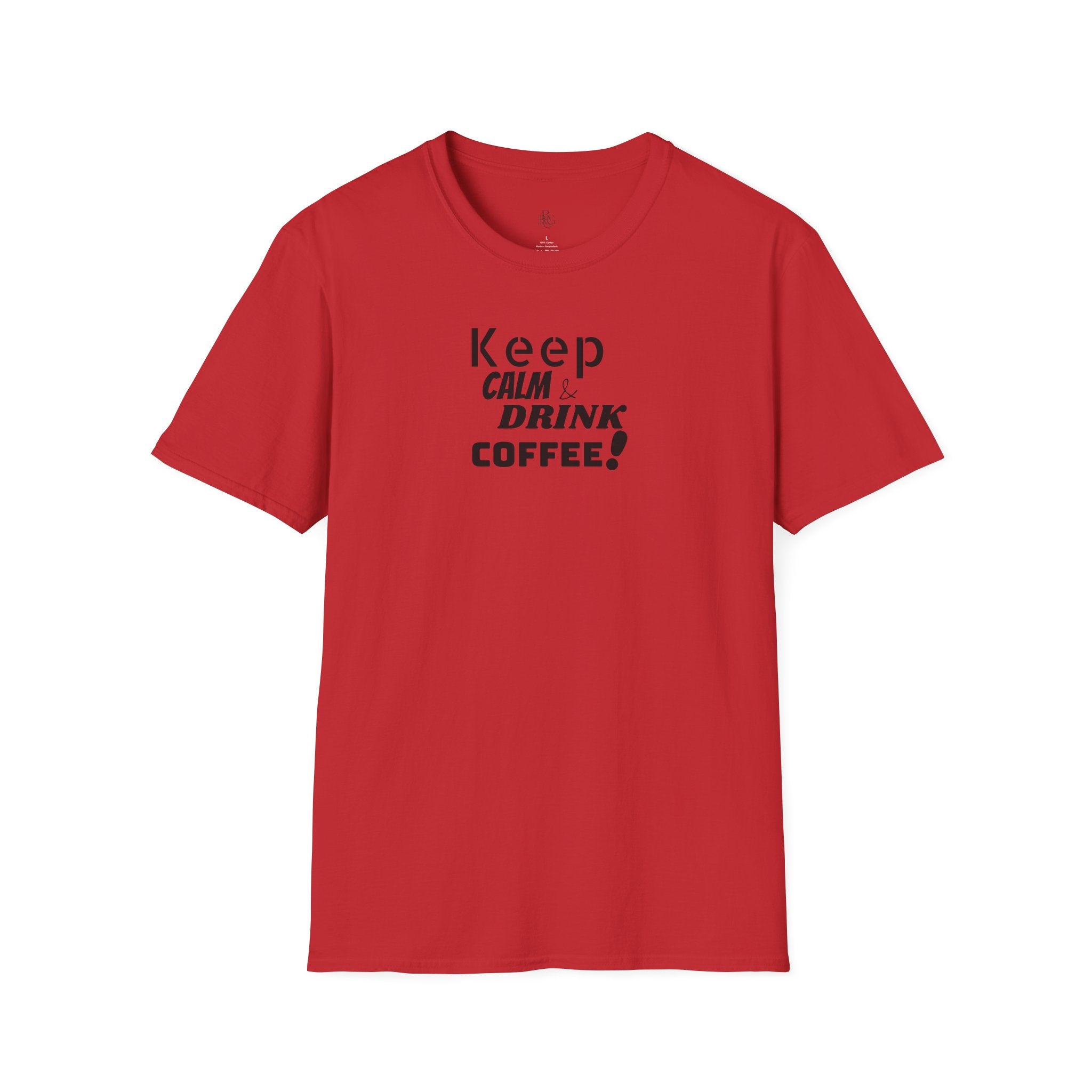 Keep Calm... Coffee Unisex Softstyle T-Shirt