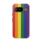 LGBTQ Rainbow Flag Tough Phone Case for iPhone, Galaxy, or Google Pixel