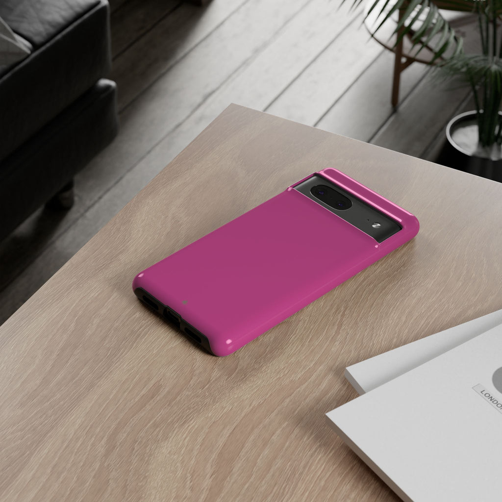 Neon Pink RG Tough Phone Case for iPhone, Galaxy, or Google Pixel