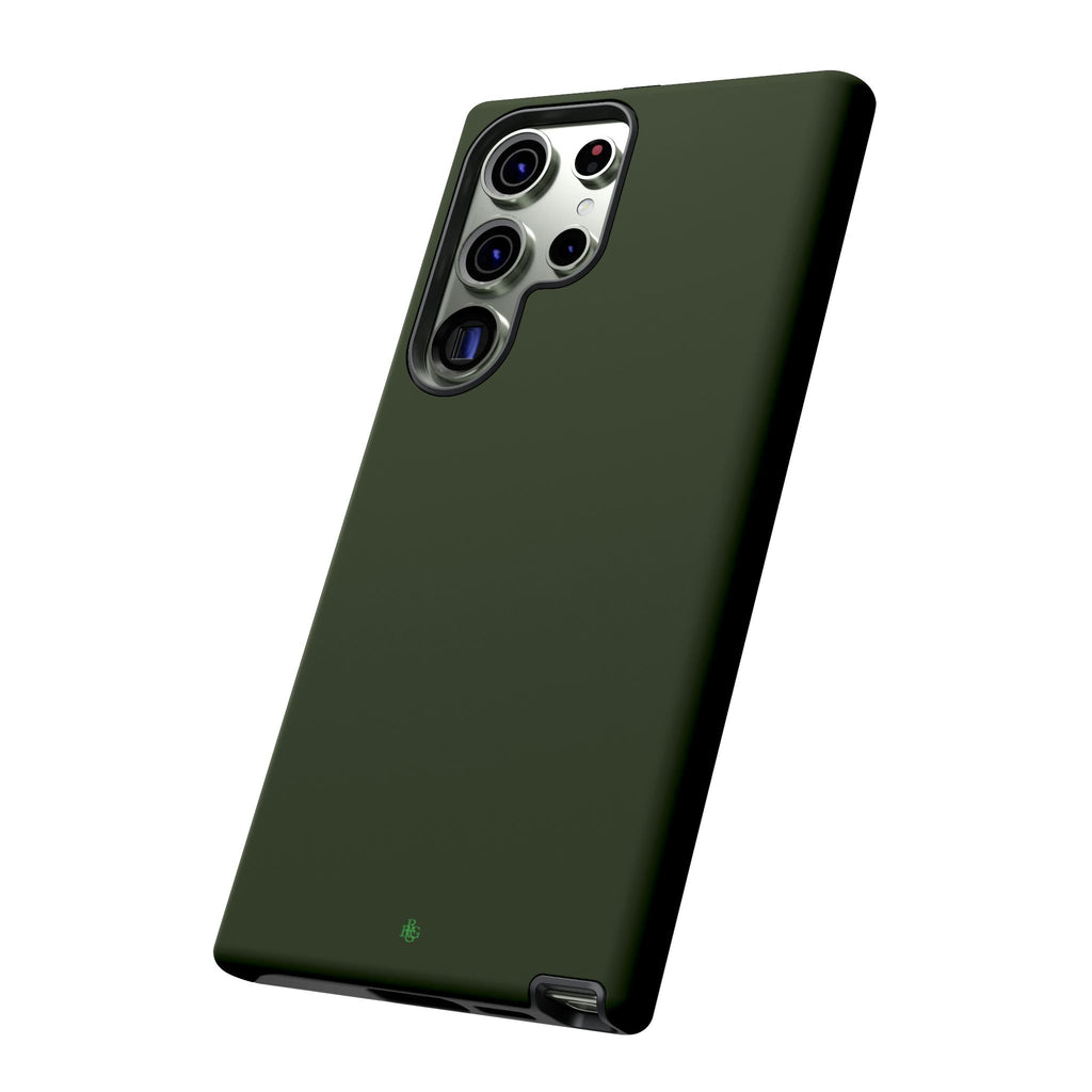Olive Green Tough Phone Case for iPhone, Galaxy and Google Pixel