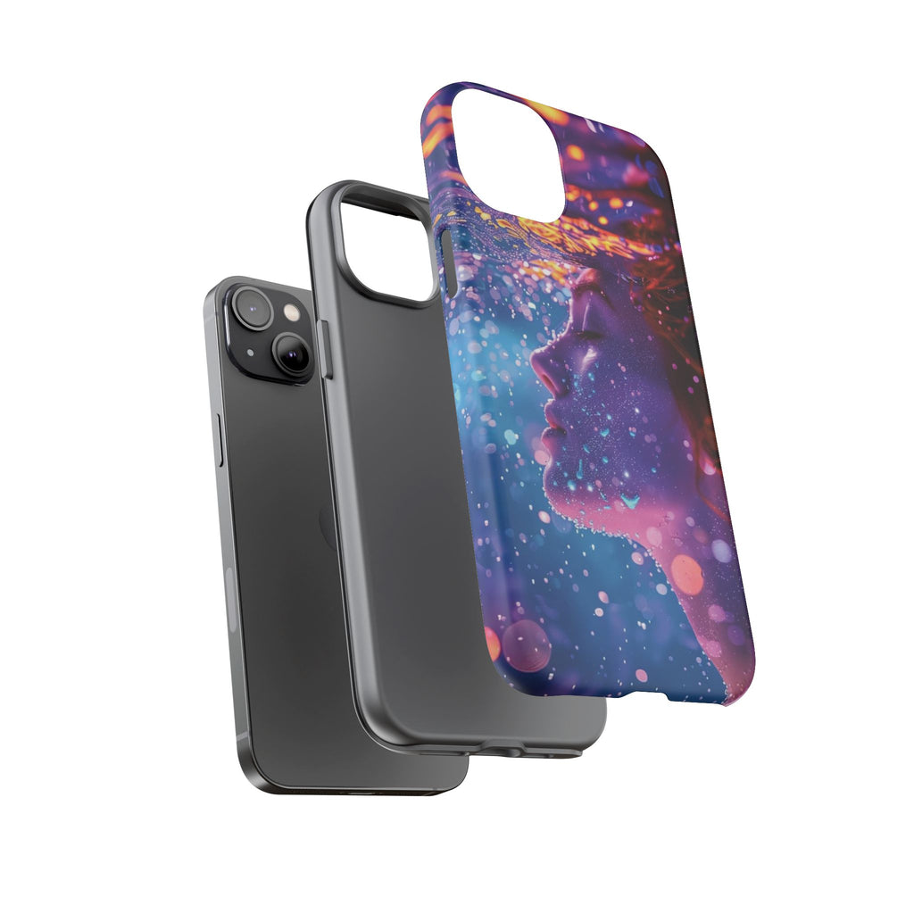 Meditating Underwater Tough Phone Case for iPhone, Galaxy, or Google Pixel