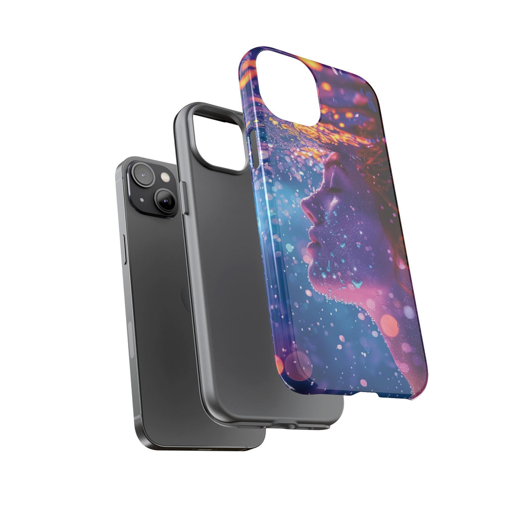 Meditating Underwater Tough Phone Case for iPhone, Galaxy, or Google Pixel