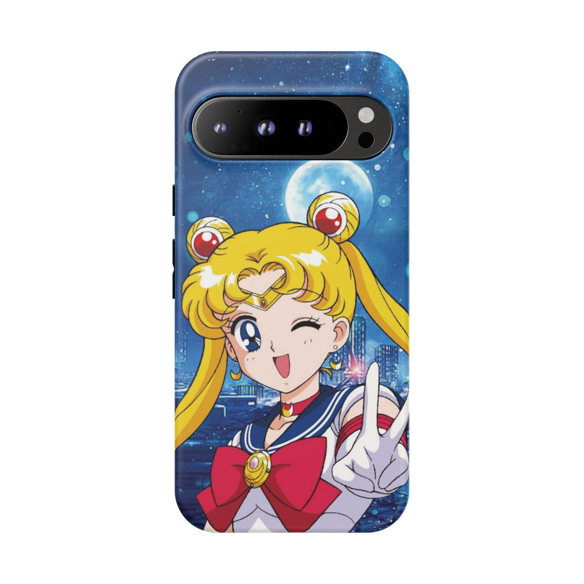 Blue S Moon Tough Case for iPhone, Galaxy, or Google Pixel