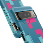 LOVE Teal Green Tough Phone Case for iPhone, Galaxy, or Google Pixel