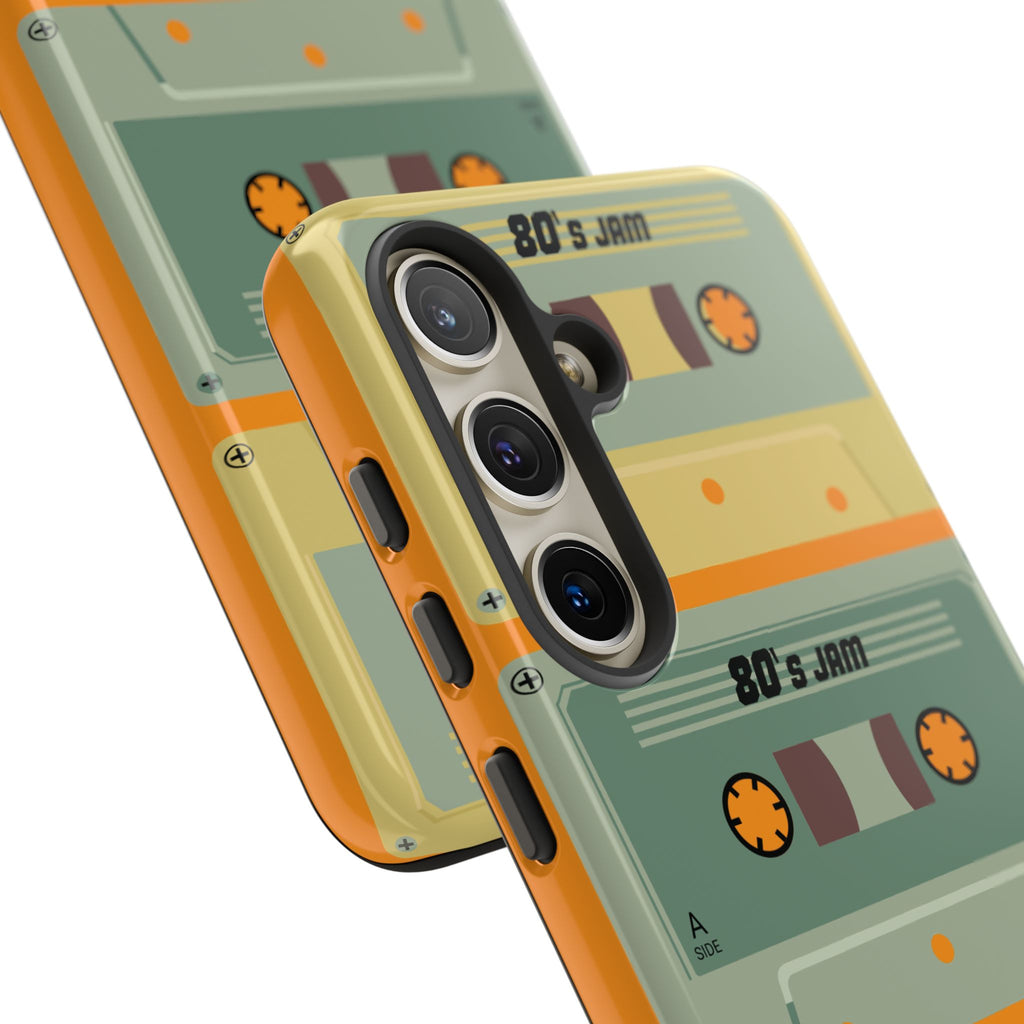 Retro 80's Jam RG Tough Phone Case for iPhone, Galaxy, or Google PIXEL