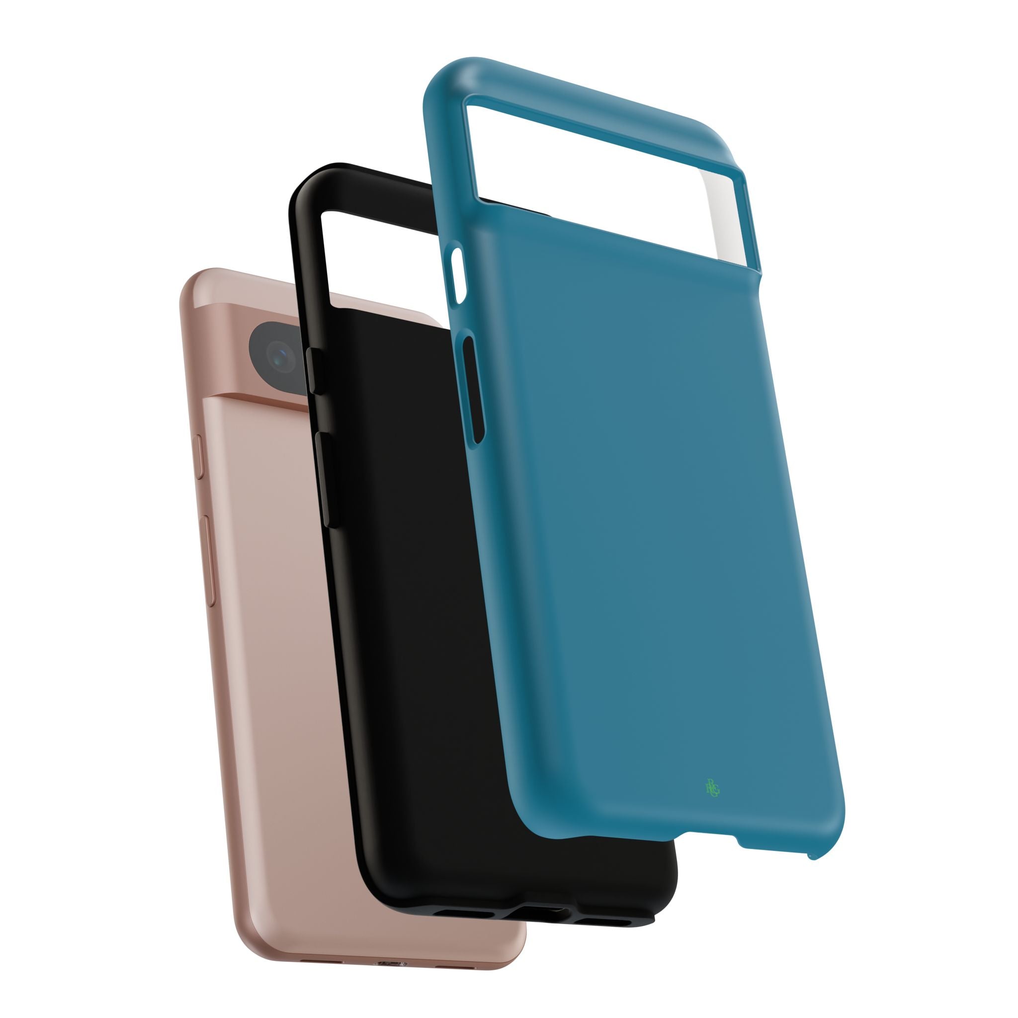 Teal Green RG Tough Phone Case for iPhone, Galaxy, or Google Pixel