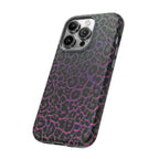 Colorful Leopard Tough Phone Case for iPhone, Galaxy, or Google Pixel