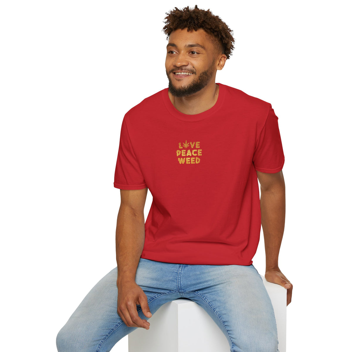 Love Peace W** Unisex Softstyle T-Shirt