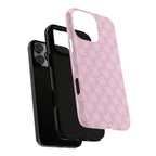 Pink 'LOVE' Pattern Tough Phone Case