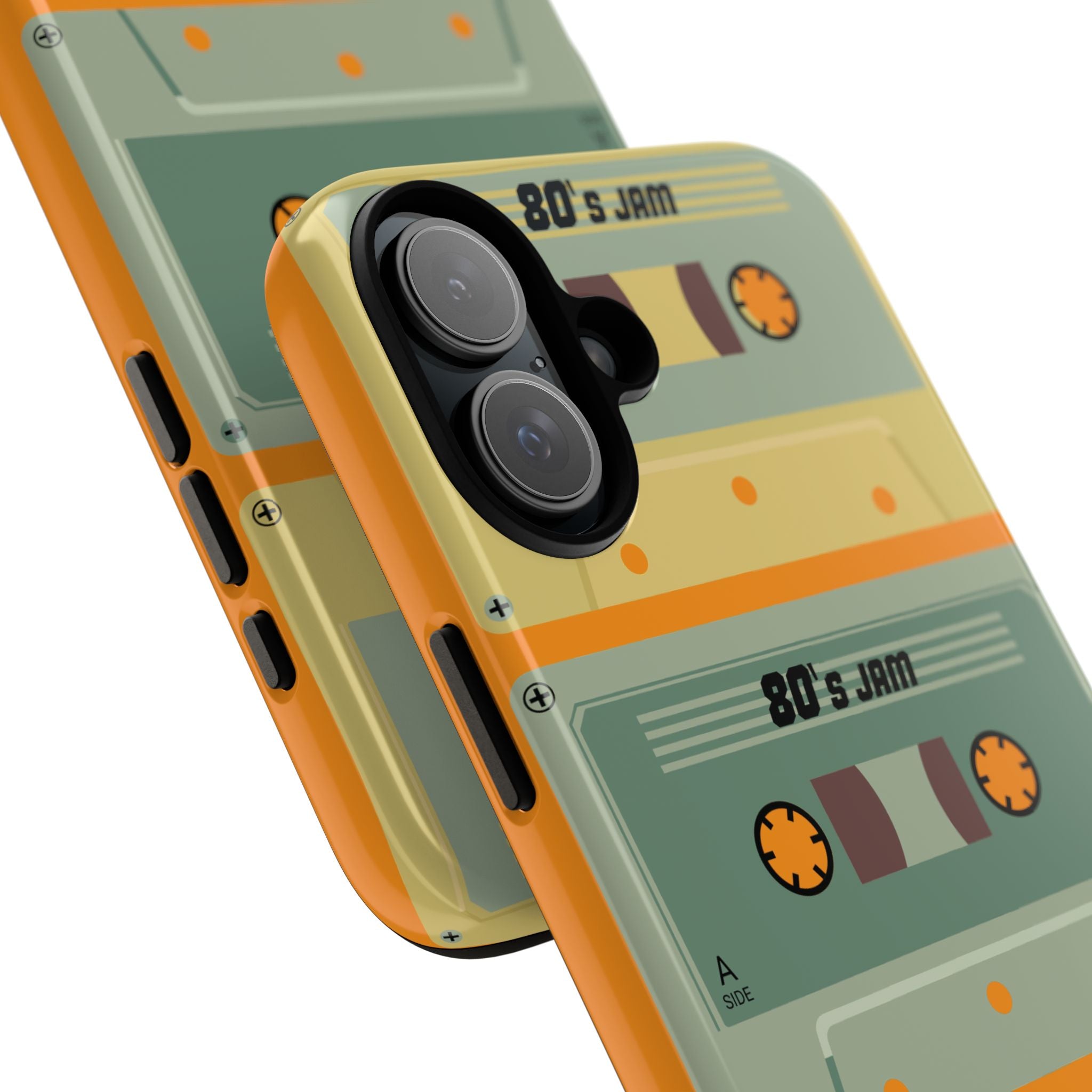 Retro 80's Jam RG Tough Phone Case for iPhone, Galaxy, or Google PIXEL