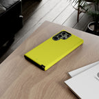 Yellow RG Tough Phone Case for iPhone, Galaxy, or Google Pixel