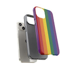 LGBTQ Rainbow Flag Tough Phone Case for iPhone, Galaxy, or Google Pixel