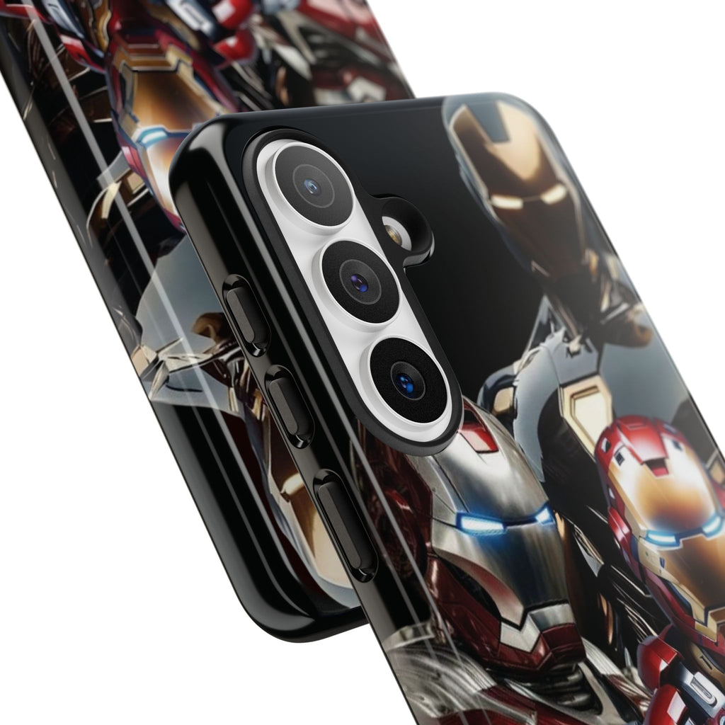 Iron Man Tough Phone Case for iPhone, Galaxy, or Google Pixel
