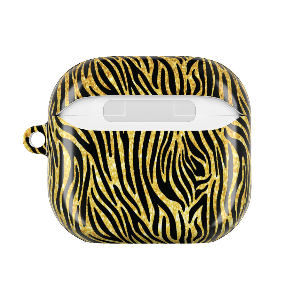 Gold Zebra AirPod Cases
