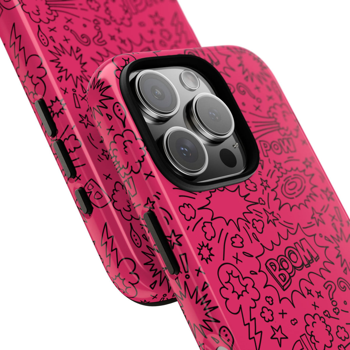 Boom Wow Tough Case for iPhone, Galaxy, or Google Pixel