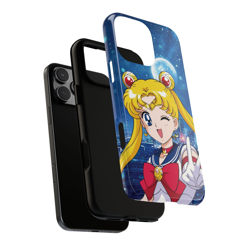Blue S Moon Tough Case for iPhone, Galaxy, or Google Pixel