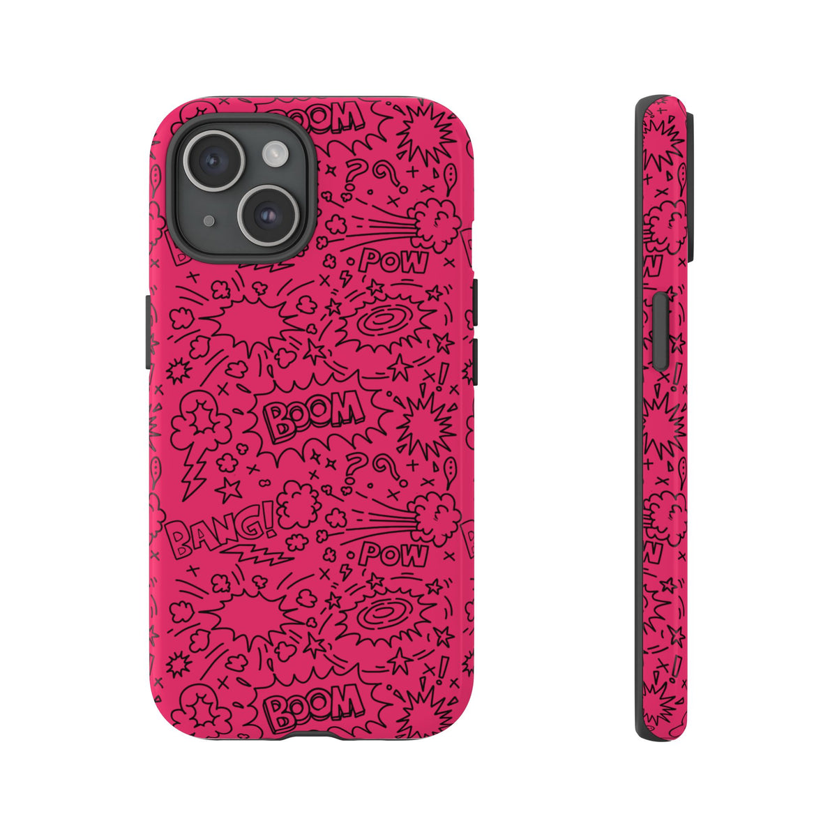 Boom Wow Tough Case for iPhone, Galaxy, or Google Pixel