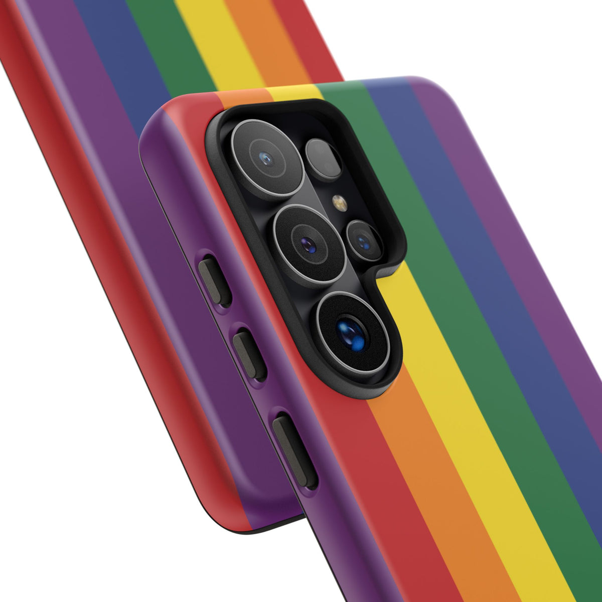 LGBTQ Rainbow Flag Tough Phone Case for iPhone, Galaxy, or Google Pixel