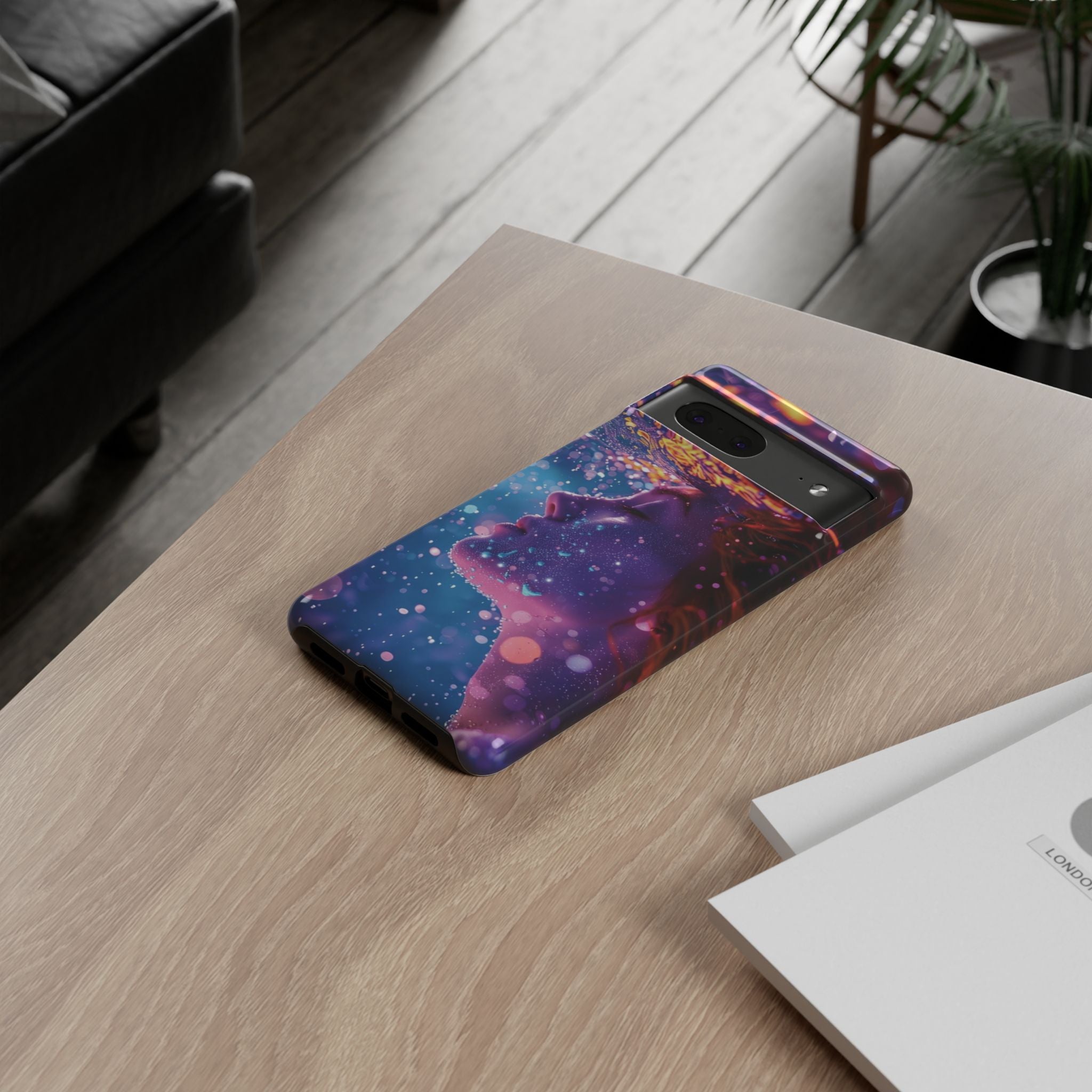 Meditating Underwater Tough Phone Case for iPhone, Galaxy, or Google Pixel