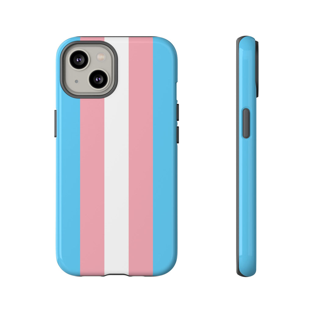 Trans Colors Tough Phone Case for iPhone, Galaxy, or Google Pixel