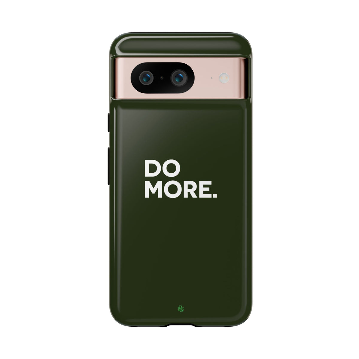 Olive Green Do More Tough Phone Case for iPhone, Galaxy, or Google Pixel