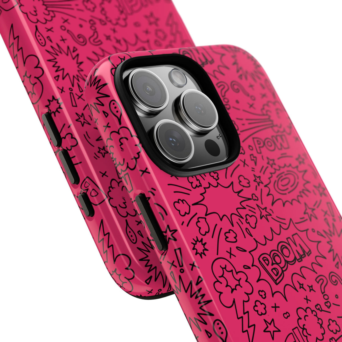 Boom Wow Tough Case for iPhone, Galaxy, or Google Pixel