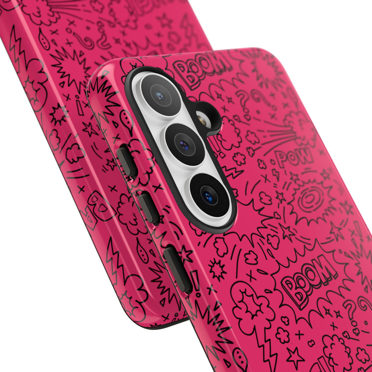 Boom Wow Tough Case for iPhone, Galaxy, or Google Pixel