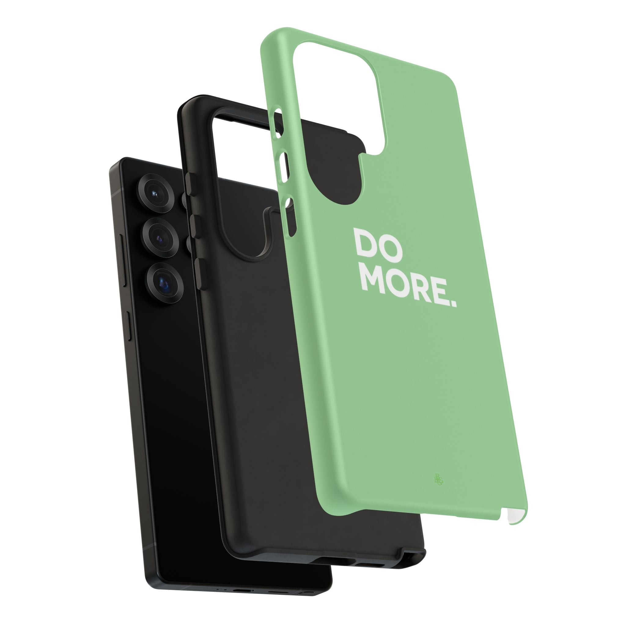 Do More Mint Green Tough Phone Case for iPhone, Galaxy,or Google Pixel