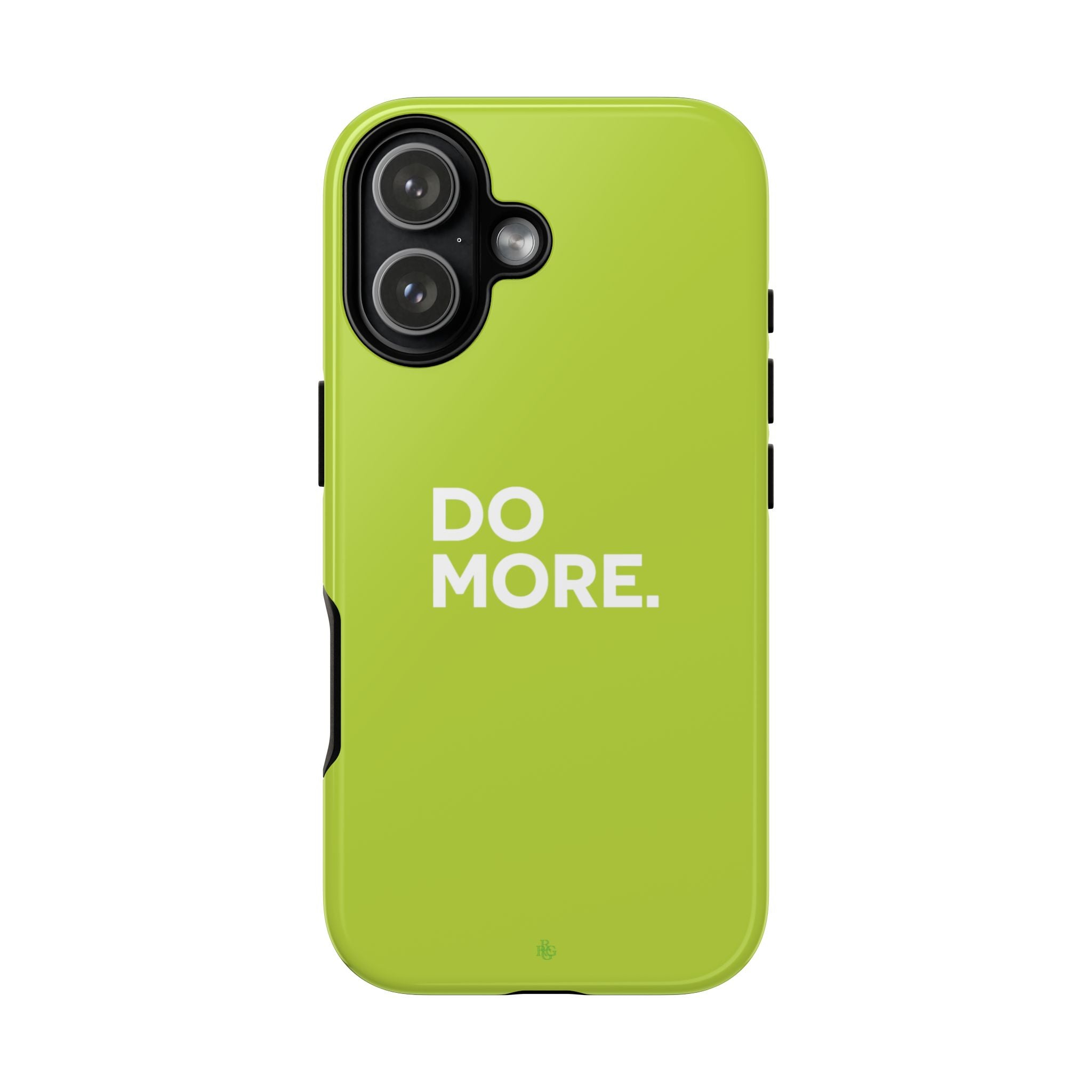 Do More (Neon Yellow) Tough Phone Case for iPhone, Galaxy or Google Pixel