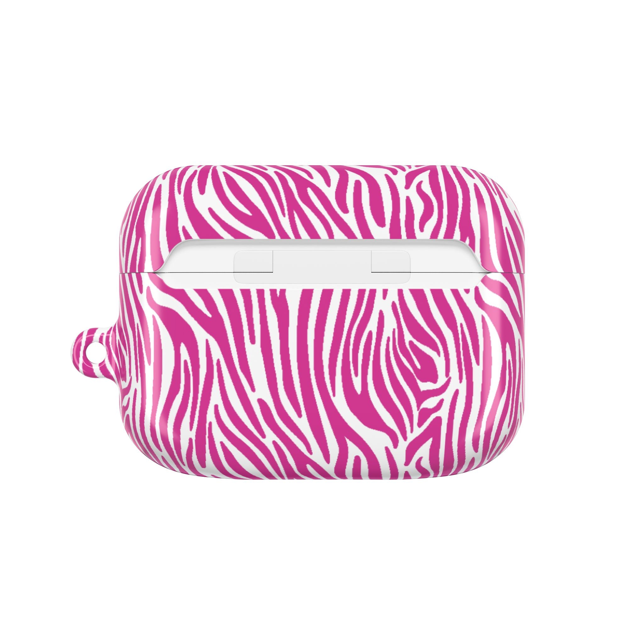 Pink Zebra AirPod Cases