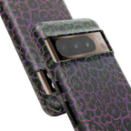 Colorful Leopard Tough Phone Case for iPhone, Galaxy, or Google Pixel