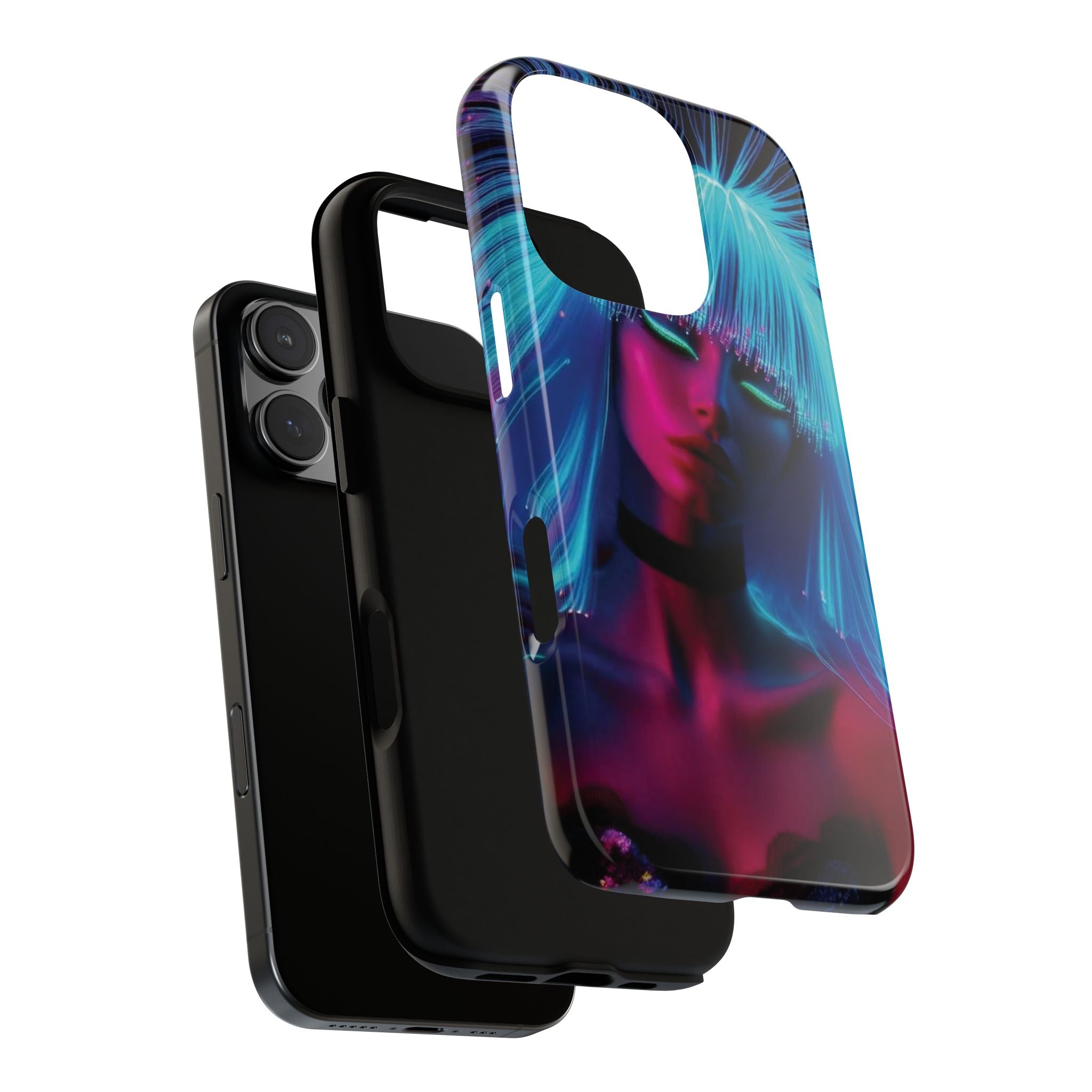 CyberPunk Tough Case for iPhone, Galaxy, or Google Pixel
