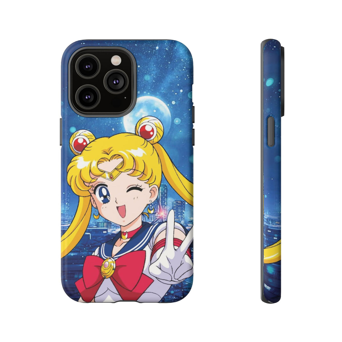 Blue S Moon Tough Case for iPhone, Galaxy, or Google Pixel