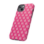 Vibrant Pink LOVE Tough Case iPhone, Galaxy, or Google Pixel