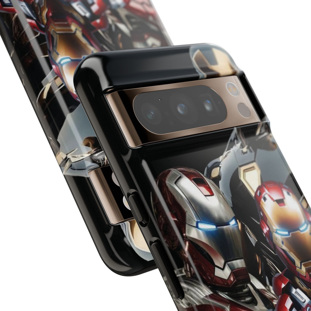 Iron Man Tough Phone Case for iPhone, Galaxy, or Google Pixel