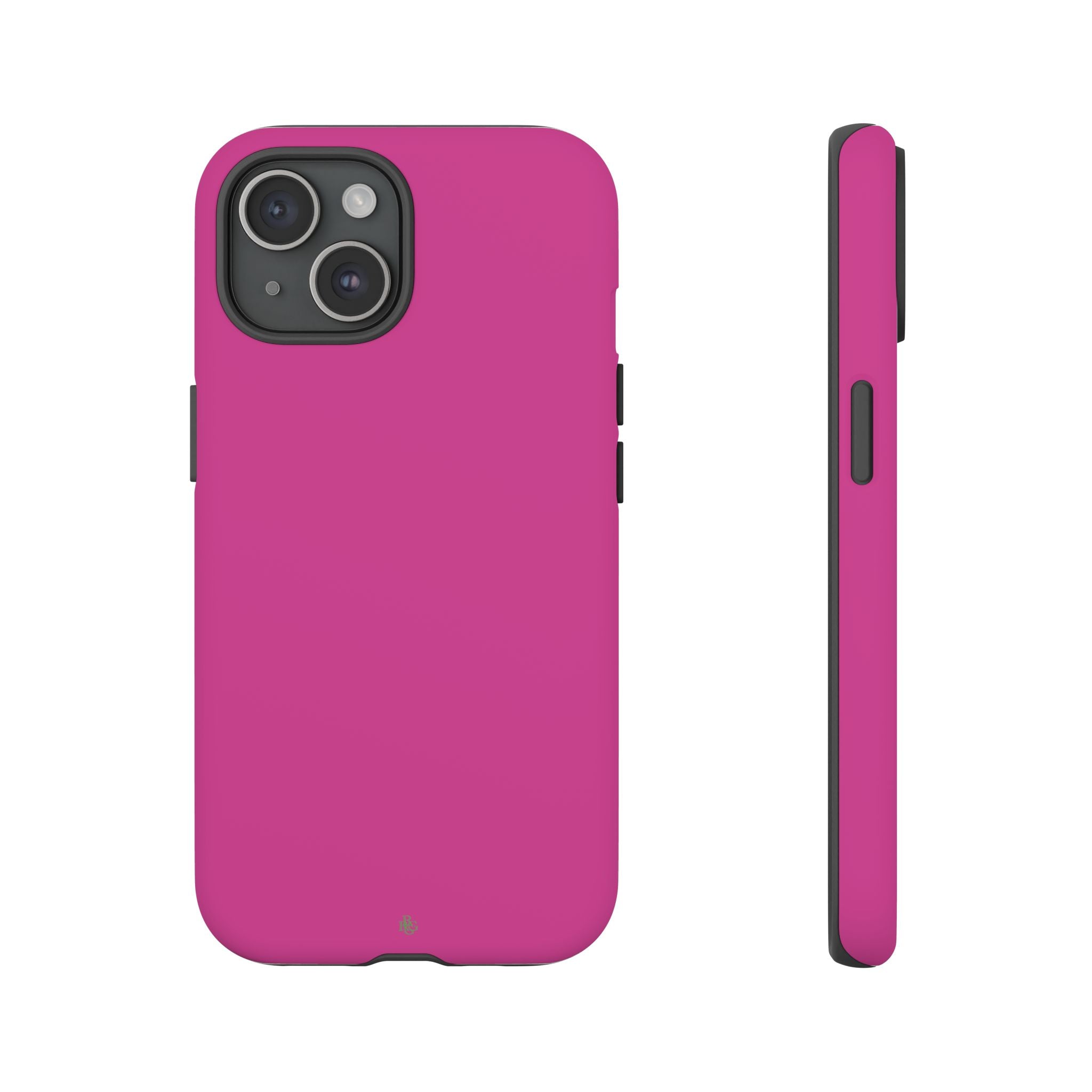 Neon Pink RG Tough Phone Case for iPhone, Galaxy, or Google Pixel
